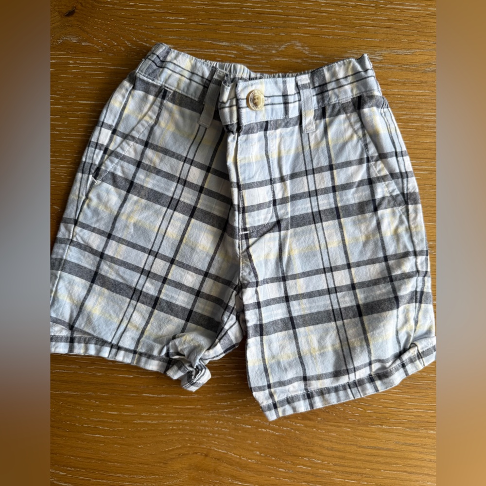 Janie and Jack Checkered Shorts